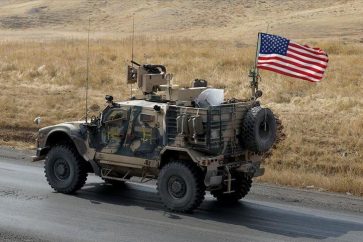 Un véhicule militaire US au nord-est de la Syrie (Archives)