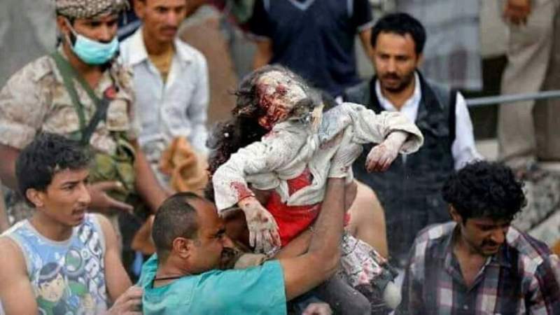 Une fillette yéménite tuée par des bombardements saoudiens contre le Yémen (Archives)