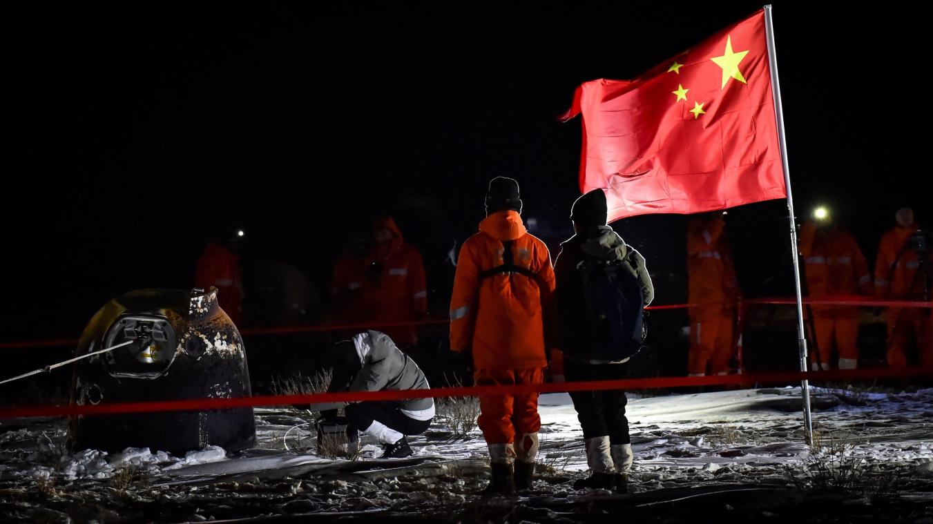 La Chine devient le troisième pays au monde à rapporter des échantillons de Lune
