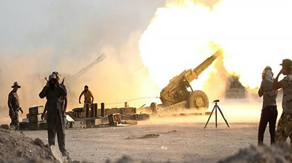 Des combattants du Hachd Chaabi