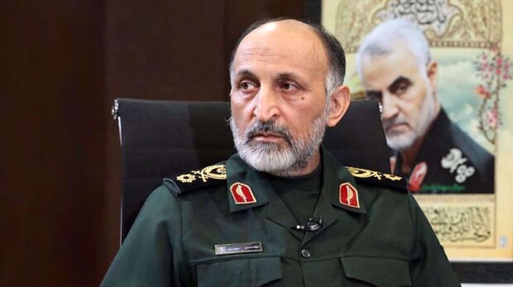 Le général Mohammad Hejazi, commandant adjoint de la Force Qods du CGRI