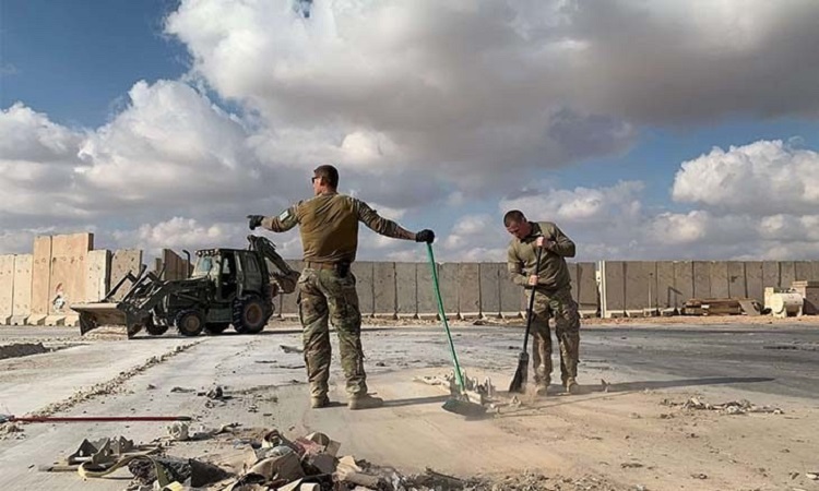 Près d'une trentaine d'attaques, à la bombe ou à la roquette, ont visé des convois logistiques US et des bases abritant des soldats américains depuis fin janvier.