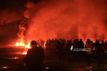 Les Gazaouis ont tiré de nombreux ballons incendiaires contre les colonies en riposte à la marche provocatrice des drapeaux.