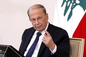 Le président Michel Aoun