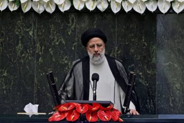 Le président iranien, Ebrahim Raïssi