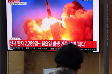 Il s'agit du troisième tir effectué par Pyongyang ce mois-ci.