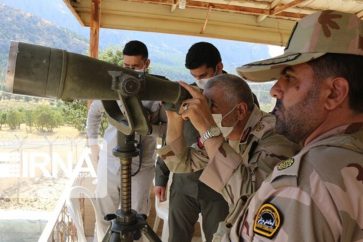 Des militaires du CGRI