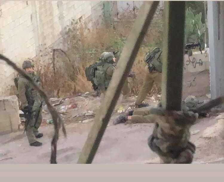 Des soldats d'occupation israélienne