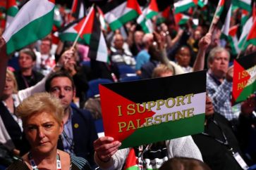 La conférence a appelé à interdire le commerce illégal avec les colonies  et à reconnaître rapidement l'État de Palestine.