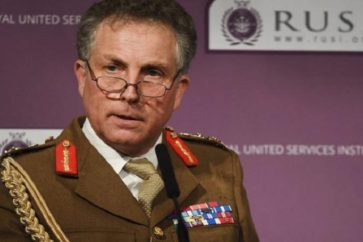 Le général Nick Carter, chef d’état-major britannique
