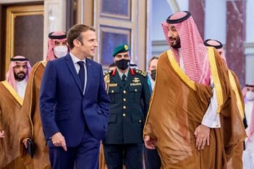 Macron et MBS