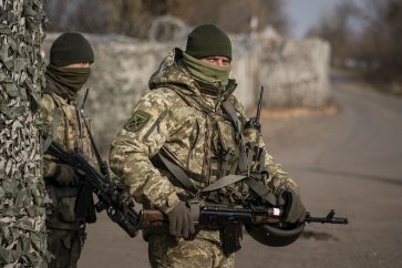 Des forces ukrainiennes