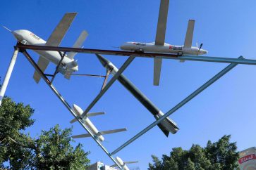 Des drones yéménites  de type Sammad