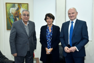 Le ministre libanais des AE a rencontré ce vendredi les ambassadeurs de l'Allemagne et de la France venus le remercier pour son communiqué,