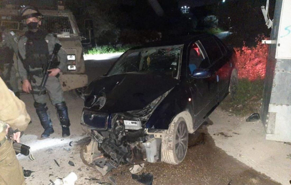 Opération à la voiture bélier à Jénine