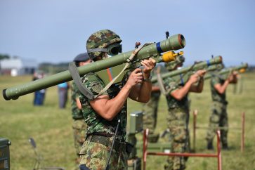 Des missiles antiaériens de fabrication soviétique Strela 2M