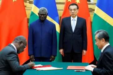 Ces dernières semaines, l'Australie et les Etats-Unis ont multiplié les efforts diplomatiques pour dissuader les Iles Salomon de se rapprocher de Pékin.