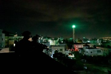 Des soldats israéliens sur les toits des maisons à Jénine.