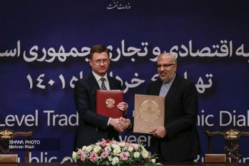 Alexandre Novak et Javad Owji