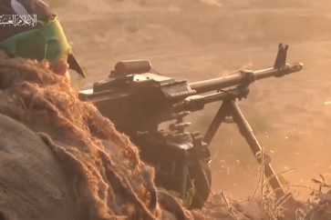 Un combattant des brigades AlQassam.