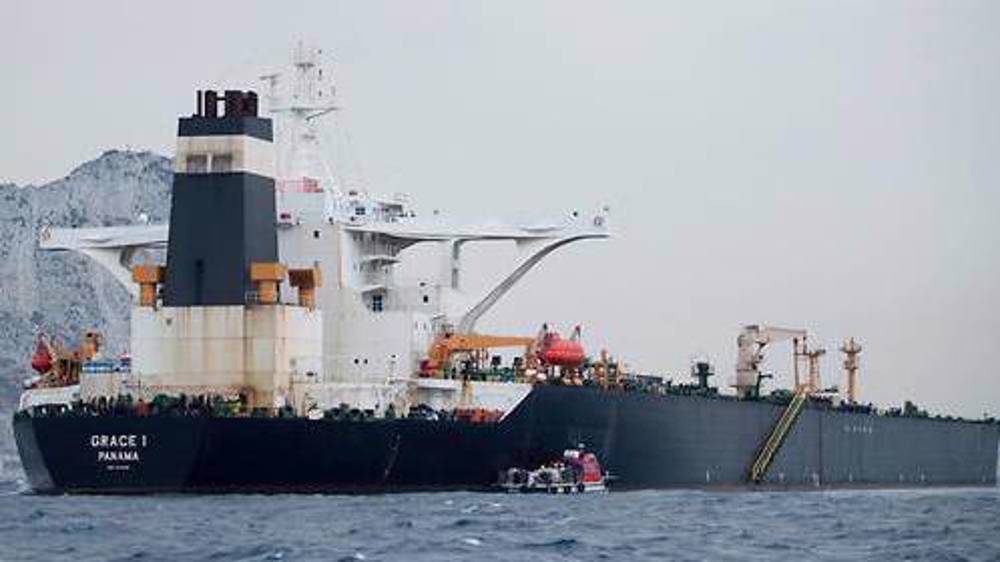 Le pétrolier iranien "Grace 1". ©AFP