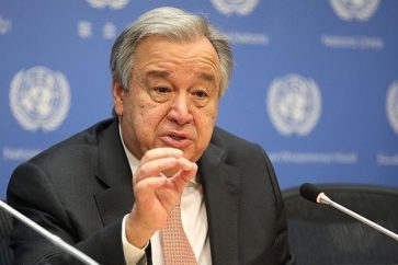 Le secrétaire général de l’ONU, António Guterres