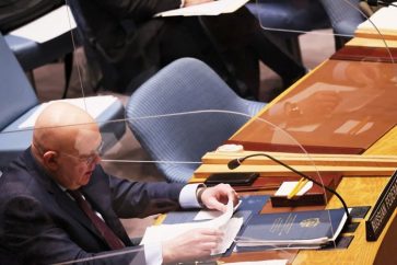 Vassili Nebenzia, représentant permanent de la Russie à l’ONU.