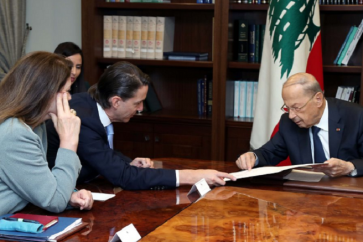 Le président Aoun a souligné devant l'émissaire US "les droits souverains du Liban sur l'eau et les ressources naturelles".