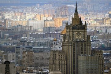 Ministère russe des Affaires Etrangères.