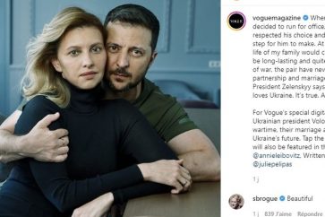 Le couple présidentiel ukrainien