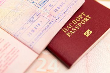 Un passeport russe