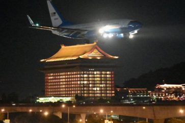 Pékin considère l’île comme une partie de son territoire à réunifier.