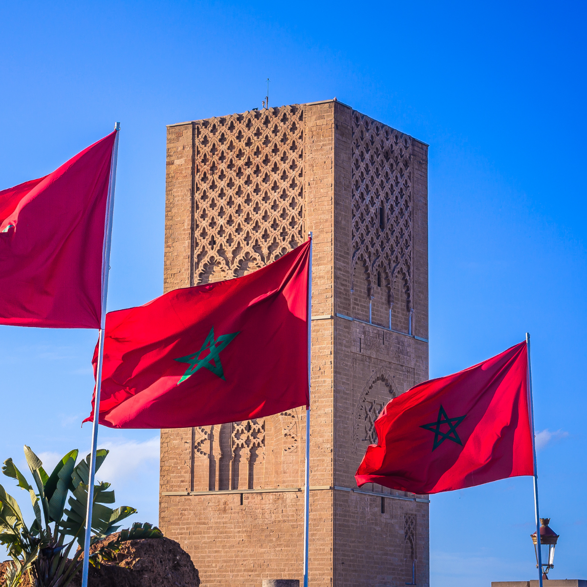 Drapeaux du Maroc