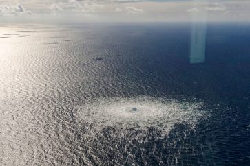 fuite de gaz au gazoduc Nord Stream 2