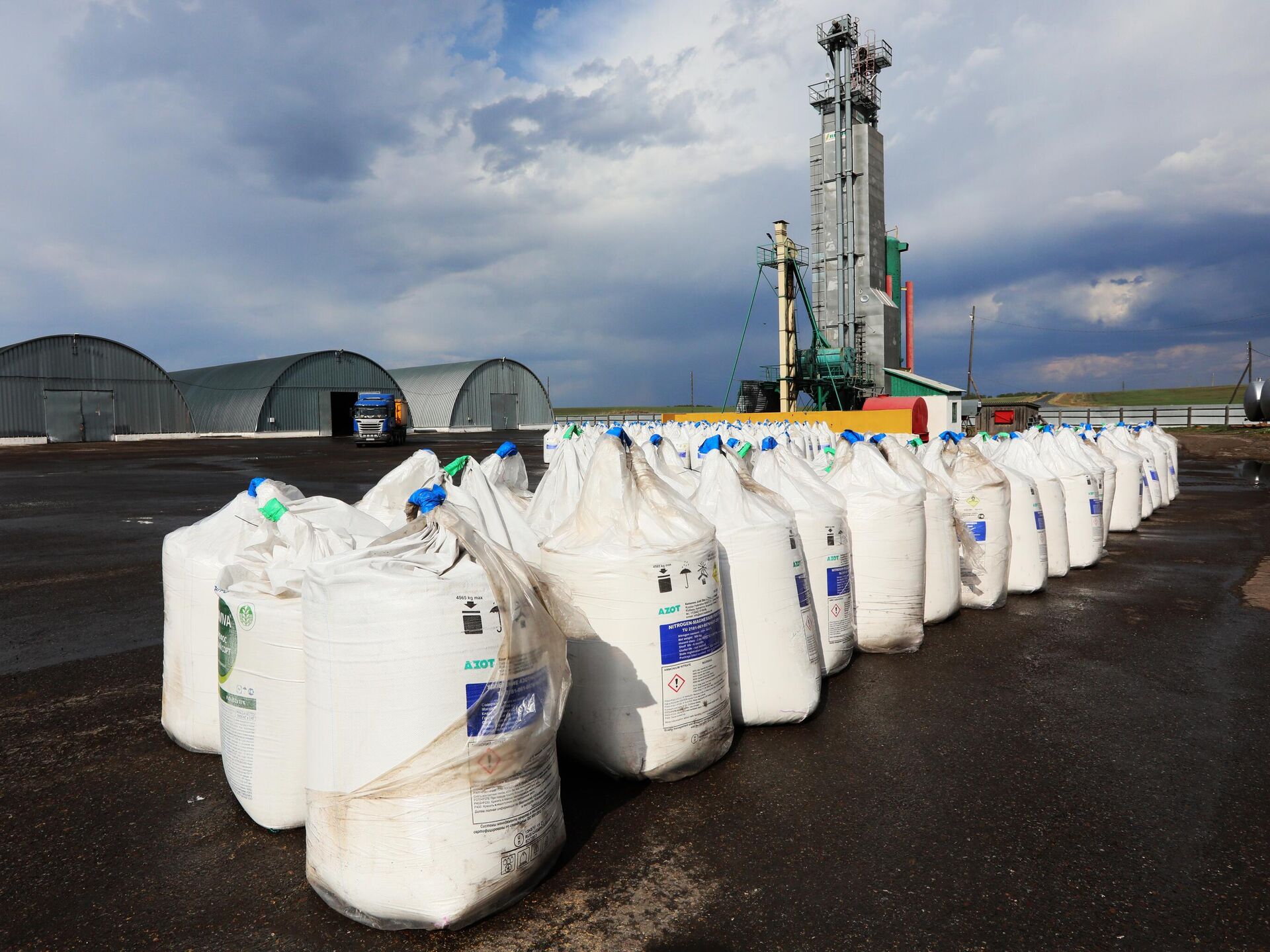 Des engrais de production russe (image d'illustration)