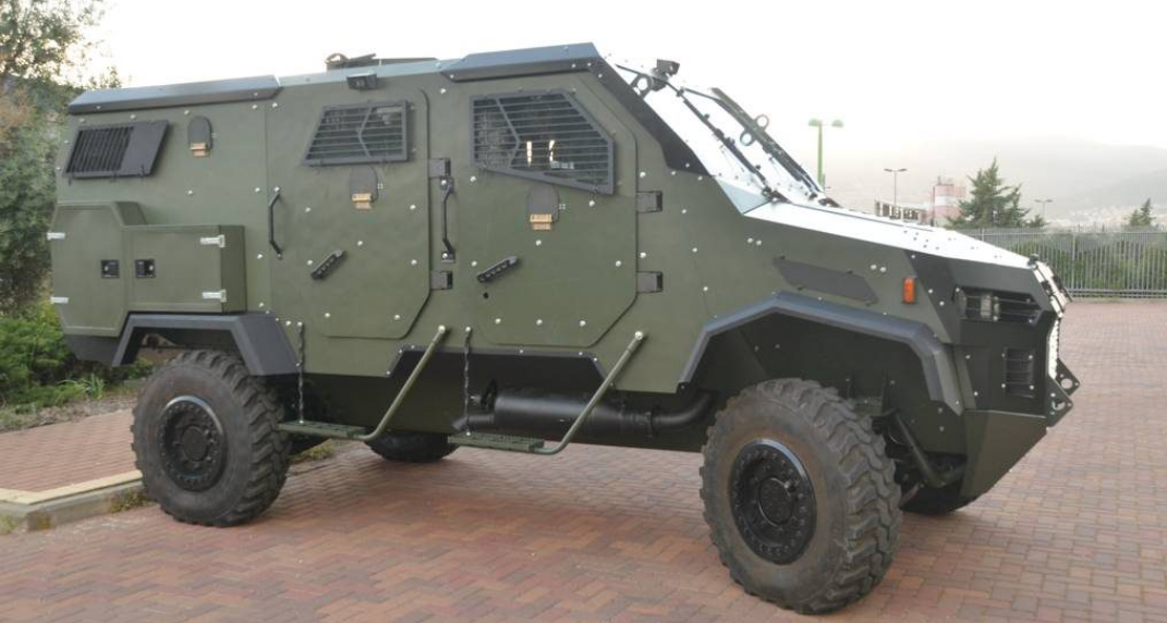 Véhicule blindé israélien de type Gaia Amir MRAP