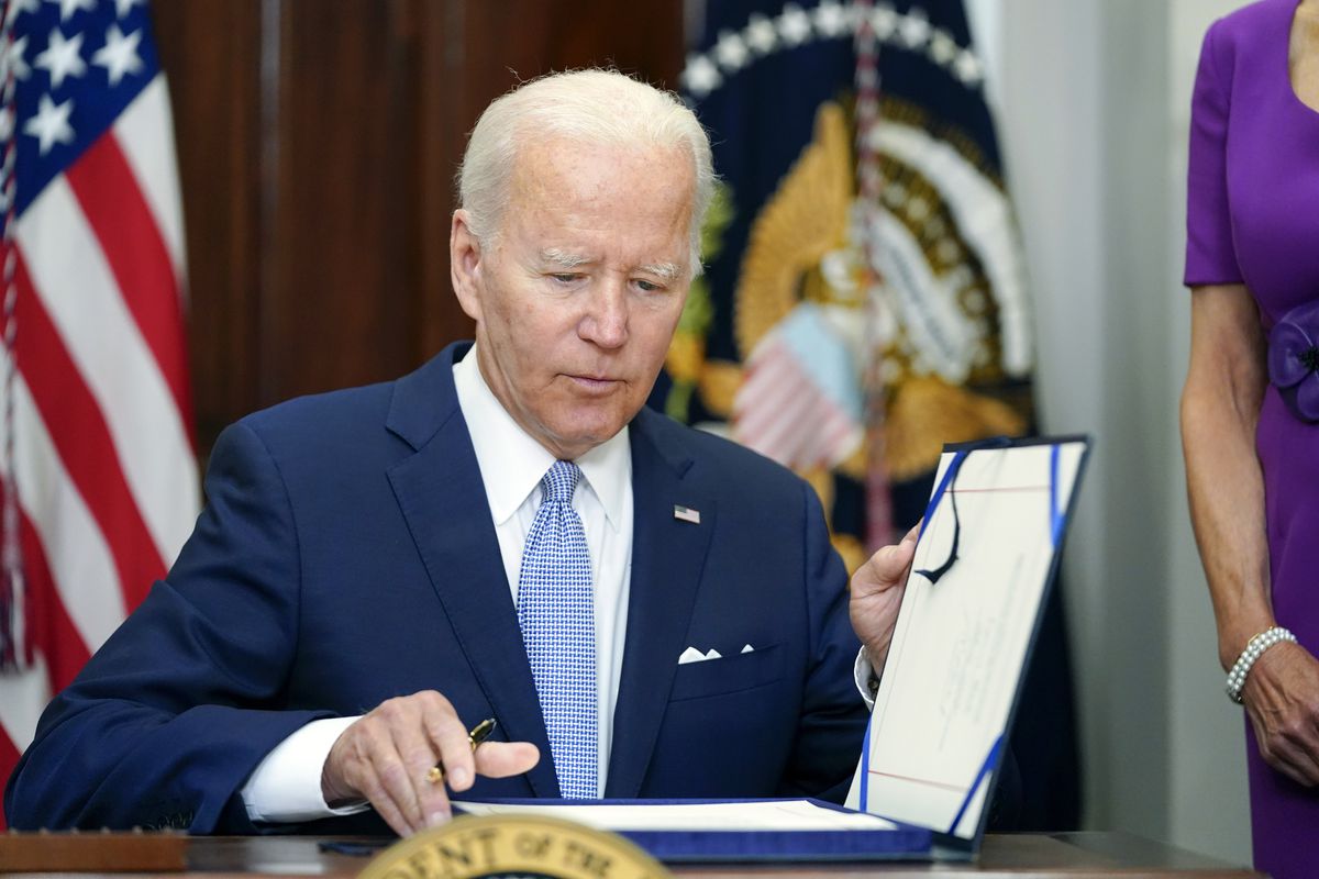 Le président américain Joe Biden