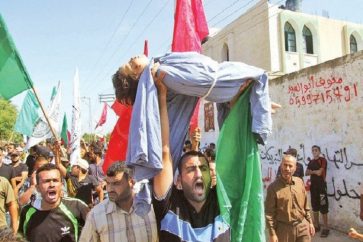 Un enfant palestinien tué par les forces d'occupation israélienne (illustration)