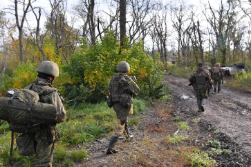 Des membres du groupe Wagner en Ukraine (Illustration)