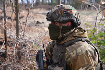 Un soldat russe (illustration)