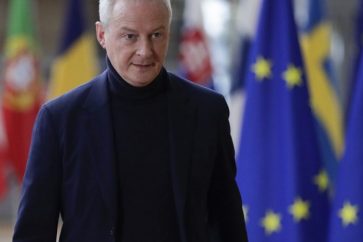 Le ministre français des Finances Bruno Le Maire, à Bruxelles le 16 janvier 2023.