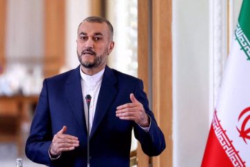 Le ministre iranien des Affaires Etrangères Hossein Amir Abdollahian