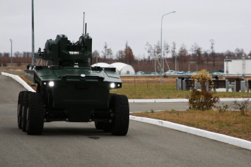 Robot de sécruité russe Marker