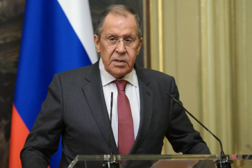 Le ministre russe des Affaires étrangères, Sergueï Lavrov.