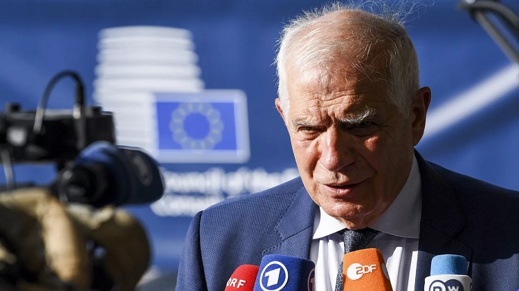 Le chef de la diplomatie de l'Union européenne Josep Borrell