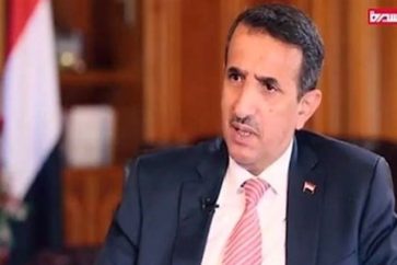 Le vice-Premier ministre yéménite du gouvernement de salut national pour les affaires de défense et de sécurité, le général Jalal Al-Ruwaishan.