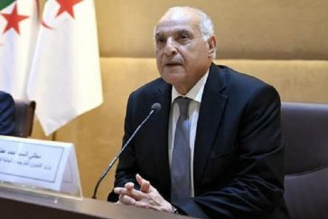 Le ministre algérien des affaires étrangères, Ahmed Attaf