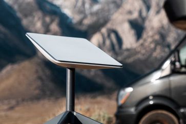 Une antenne qui fait partie de Starlink (illustration)