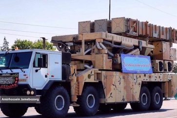 Le système de défense aérienne tactique de fabrication iranienne Sayyad. (Photo d'archives)