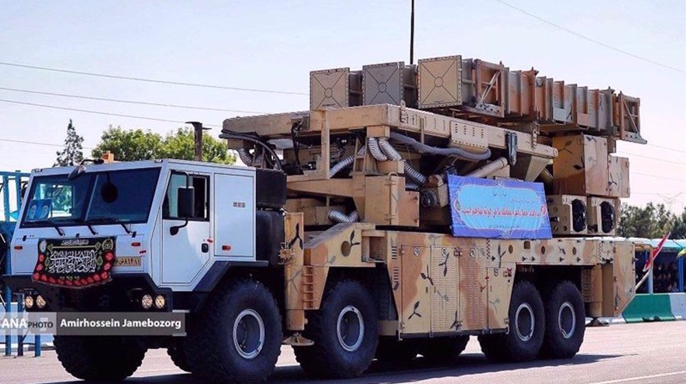 Le système de défense aérienne tactique de fabrication iranienne Sayyad. (Photo d'archives)